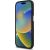 Guess GUHCP16SSMBSLK Silicone Script Metal Logo & Frame Aizsargapvalks priekš iPhone 16 6.1" / melns Neoriģinālie Maciņi