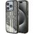 Guess GUHCP15LLFCSEGK Hardcase Liquid Glitter Gold Stripes Aizsargapvalks priekš iPhone 15 Pro 6.1" / melns Neoriģinālie Maciņi