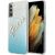 Guess GUHCS21MPCUGLSBL Hardcase Glitter Gradient Script Защитный чехол для Samsung Galaxy S21+ G996 / синий Чехлы - альтернативные