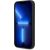 Guess GUHCP14XSLTGK Silicone Triangle Hardcase Aizsargapvalks priekš iPhone 14 Pro Max 6,7" / melns Neoriģinālie Maciņi