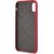 Guess GUHCPXLSGLRE Silicone Hardcase Aizsargapvalks priekš iPhone X/Xs / sarkans Neoriģinālie Maciņi
