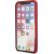 Guess GUHCPXLSGLRE Silicone Hardcase Aizsargapvalks priekš iPhone X/Xs / sarkans Neoriģinālie Maciņi