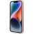 Guess GUHCP14XSLTGP Silicone Triangle Aizsargapvalks priekš iPhone 14 Pro Max 6,7" / rozā Neoriģinālie Maciņi