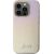 Guess GUHCP15XPSAIRSD Saffiano Iridescent Script Aizsargapvalks priekš iPhone 15 Pro Max 6.7" / zelta Neoriģinālie Maciņi