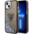 Guess GUHCP14SLFCTPK Liquid Glitter Palm Collection Aizsargapvalks priekš iPhone 14 / 15 / 13 6.1" / melns Neoriģinālie Maciņi