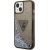 Guess GUHCP14SLFCTPK Liquid Glitter Palm Collection Aizsargapvalks priekš iPhone 14 / 15 / 13 6.1" / melns Neoriģinālie Maciņi