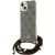 Guess GUHCP15SHC4SEW Crossbody Cord 4G Print Aizsargapvalks priekš iPhone 15 / 14 / 13 6.1" / brūns Neoriģinālie Maciņi