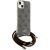 Guess GUHCP15SHC4SEW Crossbody Cord 4G Print Aizsargapvalks priekš iPhone 15 / 14 / 13 6.1" / brūns Neoriģinālie Maciņi