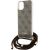 Guess GUHCP15SHC4SEW Crossbody Cord 4G Print Aizsargapvalks priekš iPhone 15 / 14 / 13 6.1" / brūns Neoriģinālie Maciņi