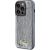 Guess GUHCP14XPSFDGSS Sequin Script Metal Aizsargapvalks priekš iPhone 14 Pro Max 6.7" / sudraba Neoriģinālie Maciņi