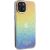 Guess GUHCP14SHDECMI Hardcase IML Faceted Mirror Disco Iridesc Aizsargapvalks priekš iPhone 14 / 15 / 13 6.1" Neoriģinālie Maciņi