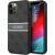 Guess GUHCP12L4GDGR Hardcase 4G Stripe Aizsargapvalks priekš iPhone 12 Pro Max 6,7" / pelēks Neoriģinālie Maciņi
