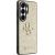 Case Guess Fixed Glitter Big 4G Metal Logo Aizsargapvalks priekš Samsung Galaxy S26 Ultra / zelta Neoriģinālie Maciņi