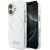 Guess IML Script Metal MagSafe Case Aizsargapvalks priekš iPhone 17 / caurspīdīgs Neoriģinālie Maciņi