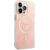 Guess Set GUBPP13XH4EACSP Case+ Charger Aizsargapvalks priekš iPhone 13 Pro Max / rozā Neoriģinālie Maciņi