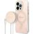 Guess Set GUBPP14LH4EACSP Aizsargapvalks un lādētājs priekš iPhone 14 Pro 6,1" / rozā Neoriģinālie Maciņi