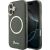 Case Guess IML Script Metal MagSafe Защитный чехол для iPhone 17 / чёрный Чехлы - альтернативные