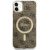 Guess Set GUBPN61H4EACSW Case+ Charger Aizsargapvalks priekš iPhone 11 6,1" / brūns Neoriģinālie Maciņi