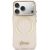 Case Guess IML Script Metal MagSafe Aizsargapvalks priekš iPhone 17 Pro / rozā Neoriģinālie Maciņi
