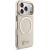 Case Guess IML Script Metal MagSafe Aizsargapvalks priekš iPhone 17 Pro / rozā Neoriģinālie Maciņi