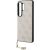 Case Guess 4G Classic Logo Charm MagSafe Aizsargapvalks priekš Samsung Galaxy S26 Ultra / rozā Neoriģinālie Maciņi