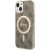 Guess Set GUBPP14SH4EACSW Aizsargapvalks priekš iPhone 14 / 15 / 13 6,1" / brūns Neoriģinālie Maciņi