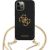 Guess GUHCP12LLSC4GBK Hardcase 4G Gold Chain Collection Aizsargapvalks priekš iPhone 12 Pro Max 6,7" / melns Neoriģinālie Maciņi