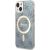 Guess Set GUBPP14MH4EACSB Aizsargapvalks un lādētājs priekš iPhone 14 Plus / 15 Plus 6.7" / zils Neoriģinālie Maciņi