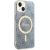 Guess Set GUBPP14MH4EACSB Aizsargapvalks un lādētājs priekš iPhone 14 Plus / 15 Plus 6.7" / zils Neoriģinālie Maciņi