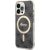 Guess Set GUBPP13XH4EACSK Case+ Charger Aizsargapvalks priekš iPhone 13 Pro Max / melns Neoriģinālie Maciņi