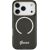 Case Guess IML Script Metal MagSafe Aizsargapvalks priekš iPhone 17 Pro / melns Neoriģinālie Maciņi