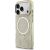 Guess IML Peony Dot MagSafe Case Aizsargapvalks priekš iPhone 17 Pro / bēšs Neoriģinālie Maciņi