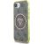 Case Guess IML Metal Glitter 4G Circle Triangle MagSafe Aizsargapvalks priekš iPhone 16e / 17e / brūns Neoriģinālie Maciņi
