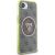 Case Guess IML Metal Glitter 4G Circle Triangle MagSafe Aizsargapvalks priekš iPhone 16e / 17e / brūns Neoriģinālie Maciņi