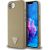 Case Guess Grained Triangle MagSafe Aizsargapvalks priekš iPhone 16e / 17e / brūns Neoriģinālie Maciņi