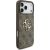 Guess 4G Big Logo Case Aizsargapvalks priekš iPhone 17 Pro Max / brūns Neoriģinālie Maciņi