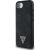 Guess Grained Hot Stamp Peony Triangle Logo MagSafe Aizsargapvalks priekš iPhone 16e / 17e / melns Neoriģinālie Maciņi