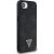 Guess Grained Hot Stamp Peony Triangle Logo MagSafe Aizsargapvalks priekš iPhone 16e / 17e / melns Neoriģinālie Maciņi