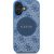 Guess 4G Circle Classic Logo MagSafe Aizsargapvalks priekš iPhone 16 / zils Neoriģinālie Maciņi