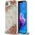 Guess 4G Flowers Print MagSafe Aizsargapvalks priekš iPhone 16e / 17e / rozā Neoriģinālie Maciņi