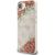 Guess 4G Flowers Print MagSafe Aizsargapvalks priekš iPhone 16e / 17e / rozā Neoriģinālie Maciņi