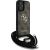 Guess 4G Big Logo Cord Stap Crossbody Aizsargapvalks priekš iPhone 16 Plus / brūns Neoriģinālie Maciņi