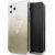 Guess GUHCN65SGTLGO Hardcase Glitter Triangle Aizsargapvalks priekš iPhone 11 Pro Max / zelta Neoriģinālie Maciņi