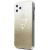 Guess GUHCN65SGTLGO Hardcase Glitter Triangle Aizsargapvalks priekš iPhone 11 Pro Max / zelta Neoriģinālie Maciņi