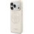 Guess Perforated 4G MagSafe Aizsargapvalks priekš iPhone 17 Pro Max / bēšs Neoriģinālie Maciņi