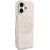 Guess Perforated 4G MagSafe Case Aizsargapvalks priekš iPhone 17 / rozā Neoriģinālie Maciņi