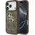 Guess 4G Big Logo Case Aizsargapvalks priekš iPhone 17 Pro / brūns Neoriģinālie Maciņi