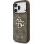 Guess 4G Big Logo Case Aizsargapvalks priekš iPhone 17 Pro / brūns Neoriģinālie Maciņi