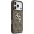Guess 4G Big Logo Case Aizsargapvalks priekš iPhone 17 Pro / brūns Neoriģinālie Maciņi