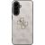Case Guess Leather 4G Metal Logo Aizsargapvalks priekš Samsung Galaxy A37 5G / rozā Neoriģinālie Maciņi